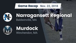 Recap: Narragansett Regional  vs. Murdock  2018
