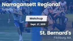 Matchup: Narragansett vs. St. Bernard's  2019