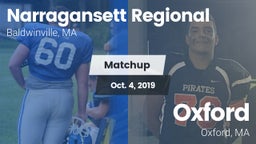 Matchup: Narragansett vs. Oxford  2019