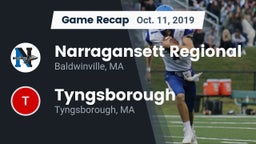 Recap: Narragansett Regional  vs. Tyngsborough  2019