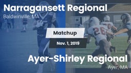 Matchup: Narragansett vs. Ayer-Shirley Regional  2019
