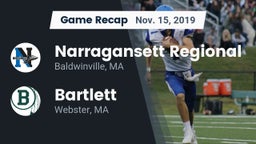 Recap: Narragansett Regional  vs. Bartlett  2019