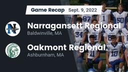 Recap: Narragansett Regional  vs. Oakmont Regional  2022