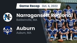 Recap: Narragansett Regional  vs. Auburn  2022