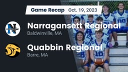 Recap: Narragansett Regional  vs. Quabbin Regional  2023