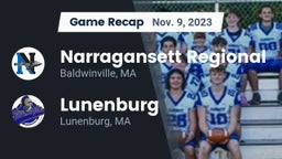 Recap: Narragansett Regional  vs. Lunenburg  2023