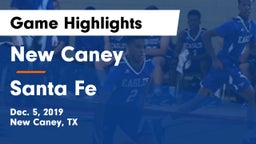 New Caney  vs Santa Fe  Game Highlights - Dec. 5, 2019