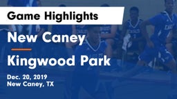 New Caney  vs Kingwood Park  Game Highlights - Dec. 20, 2019