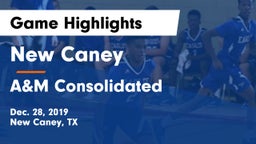 New Caney  vs A&M Consolidated  Game Highlights - Dec. 28, 2019