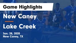 New Caney  vs Lake Creek  Game Highlights - Jan. 28, 2020