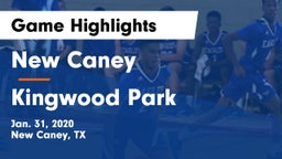 New Caney  vs Kingwood Park  Game Highlights - Jan. 31, 2020