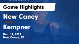 New Caney  vs Kempner  Game Highlights - Dec. 11, 2021