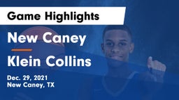 New Caney  vs Klein Collins  Game Highlights - Dec. 29, 2021