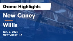 New Caney  vs Willis  Game Highlights - Jan. 9, 2024