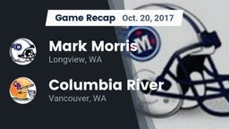 Recap: Mark Morris  vs. Columbia River  2017