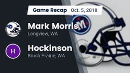 Recap: Mark Morris  vs. Hockinson  2018