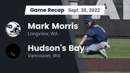 Recap: Mark Morris  vs. Hudson's Bay  2022