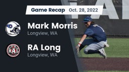 Recap: Mark Morris  vs. RA Long  2022