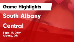 South Albany  vs Central  Game Highlights - Sept. 17, 2019