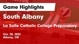 South Albany  vs La Salle Catholic College Preparatory Game Highlights - Oct. 28, 2023