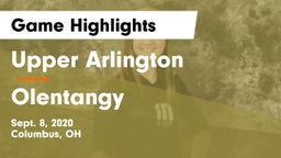 Upper Arlington  vs Olentangy  Game Highlights - Sept. 8, 2020