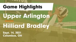Upper Arlington  vs Hilliard Bradley  Game Highlights - Sept. 14, 2021