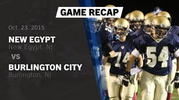 Recap: New Egypt  vs. Burlington City  2015