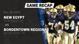 Recap: New Egypt  vs. Bordentown Regional  2015