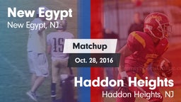 Matchup: NEHS vs. Haddon Heights  2016