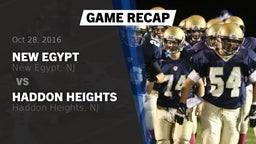 Recap: New Egypt  vs. Haddon Heights  2016