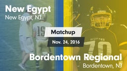 Matchup: NEHS vs. Bordentown Regional  2016