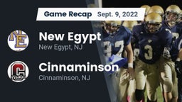 Recap: New Egypt  vs. Cinnaminson  2022