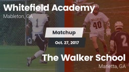 Matchup: Whitefield Academy vs. The Walker School 2017