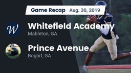 Recap: Whitefield Academy vs. Prince Avenue  2019