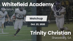 Matchup: Whitefield Academy vs. Trinity Christian  2020
