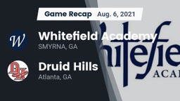 Recap: Whitefield Academy vs. Druid Hills  2021