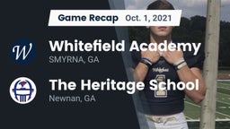 Recap: Whitefield Academy vs. The Heritage School 2021