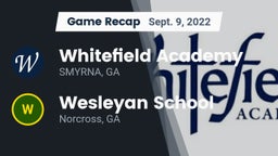 Recap: Whitefield Academy vs. Wesleyan School 2022