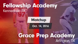 Matchup: Fellowship Academy vs. Grace Prep Academy 2016