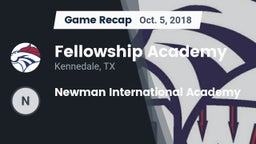 Recap: Fellowship Academy vs. Newman International Academy 2018