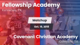 Matchup: Fellowship Academy vs. Covenant Christian Academy 2018