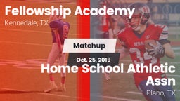 Matchup: Fellowship Academy vs. Home School Athletic Assn 2019