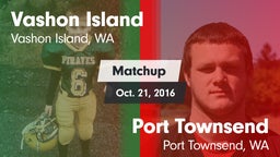 Matchup: Vashon Island High vs. Port Townsend  2016