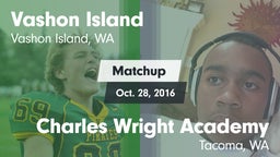 Matchup: Vashon Island High vs. Charles Wright Academy  2016
