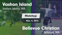 Matchup: Vashon Island High vs. Bellevue Christian  2016