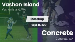 Matchup: Vashon Island High vs. Concrete  2017
