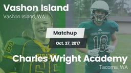 Matchup: Vashon Island High vs. Charles Wright Academy  2017