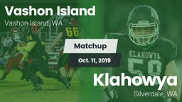 Matchup: Vashon Island High vs. Klahowya  2019