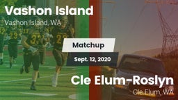 Matchup: Vashon Island High vs. Cle Elum-Roslyn  2020