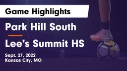 Park Hill South  vs Lee's Summit HS Game Highlights - Sept. 27, 2022